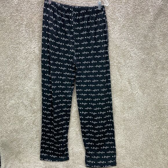 Sean John Mens Medium M Pj 2 Shirts + Pants Super Soft VNeck Logo Sleep Pajamas - Picture 10 of 11